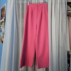 Vibrant Pink Trousers